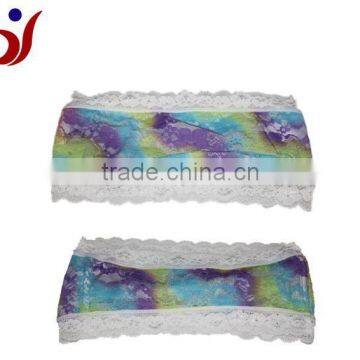 colorful inner wear sexy lace tube top bra transparent inner underwear wholesale for sexy ladies (accept OEM)