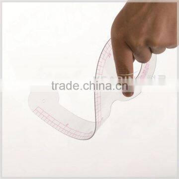 Kearing 35cm Plastic Garment Curve Ruler ( Sandwich Line ) for Fashion Design # 6035 photo-2