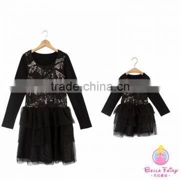 Wholesale Mother and Daughter Matching Dresses Mommy and me Clothing photo-2