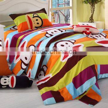 3 Pieces Cotton Printed Bed Sheet photo-5