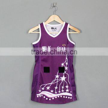 Wholesale Custom Girls Sexy Sublimation Sport Netball Uniform Dress, Netball Jersey Skirts photo-6