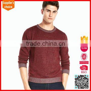 New fashion long sleeves knit fancy sweater men custom mens knitted jumpers