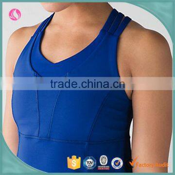 Sport Polyester Seamless Camisole Gym Tube Fitness Apparel Tank Top Woman Clothes photo-3