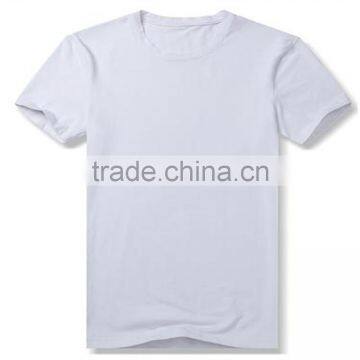 Super Soft O Neck Men 100% Cotton White Blank T Shirts