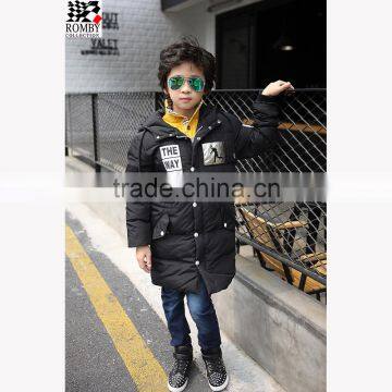 Boys Clothes Down Jacket Long Coat