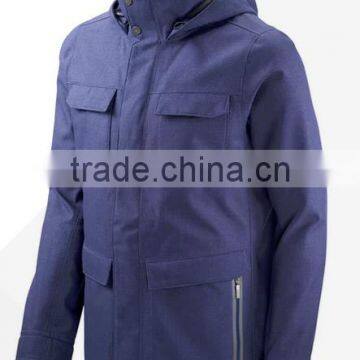 Mens Waterproof Breathable Promotion Windbreaker Jacket Softshell Jacket photo-5