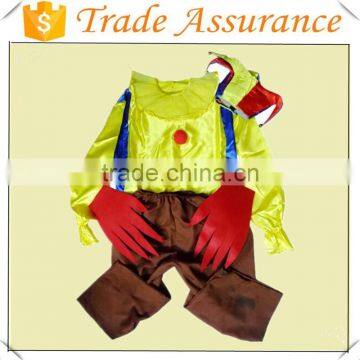 halloween party supplies Adult Clown Costumes magic show masquerade funny suit