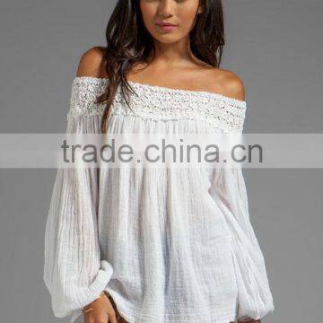 off the shoulder tunic