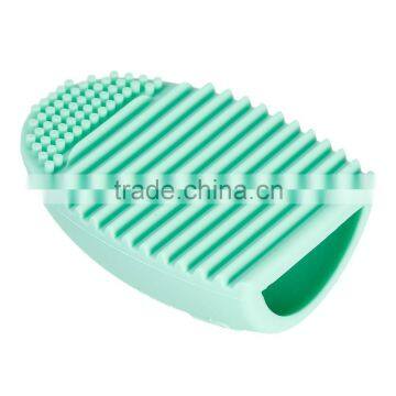 Cleaning Make up Washing Brush Silicone Glove Scrubber Cosmetic Foundation Powder Clean Tools New Pop Brush Egg photo-3