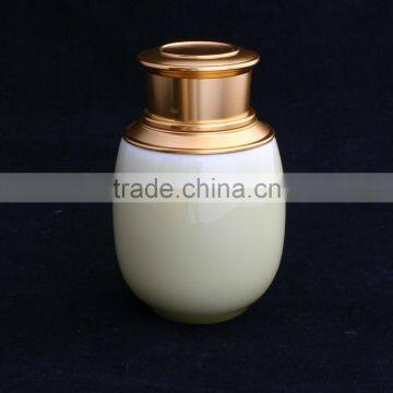 Aesthetic Celadon Ceramic Tea Canister photo-2