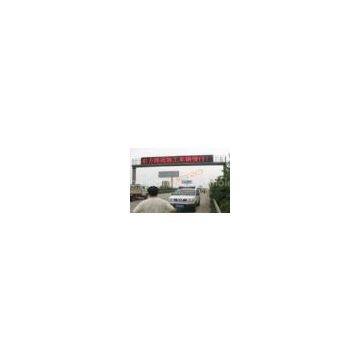 P25 7000nit Traffic outdoor message board signs with brightness sensor