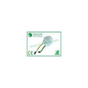Waterproof Connector 35mm Rgb Led Pixels Full Color DC24V programmable dot light