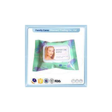 Lady Facial Wet Wipe With Plastic Lid