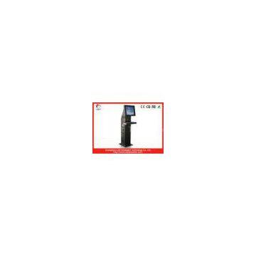 Interactive Touch Screen Information Kiosk High Transparence With Barcode Scanner