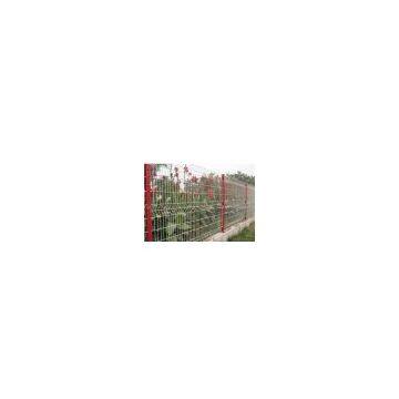 angle bent type welded mesh fencing