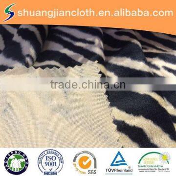 100% polyester printed short floss