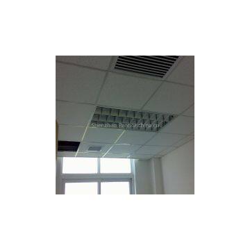 Interior Decoration Suspended ceiling Mineral Fiber Acoustic Ceiling