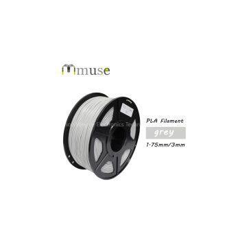 1kg 1.75mm 3mm 3D Printer PLA Filament In Grey