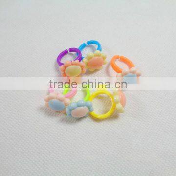Fashion Plastic Bracelet Ring Set Jewelry Set for Kids-Bracelet+ Ring Set for Children's Day and Girls photo-3