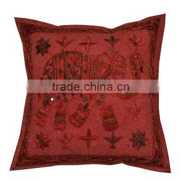 Indian Handmade Rajasthani Design Cushion Cover photo-2