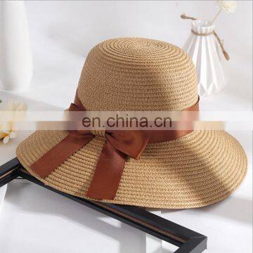 Straw Hat Topee Butterfly Beach Hat