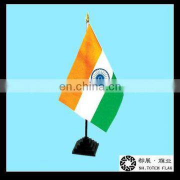 Plastic Stand Table Flag , National Table Flag