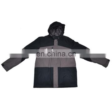 Men's 100% Polyester Multifunction Jacket with Hood