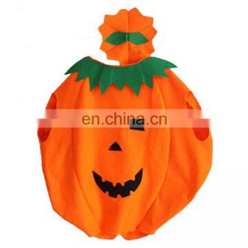 2016 Hot sales funny pumpkin mascot costume for halloween pumpkin performance wear for kids