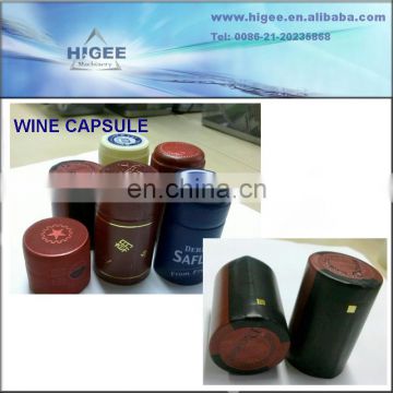 PVC heat shrinkable film Wine capsule,Red Wine Non Alcoholic Bottle Capsule