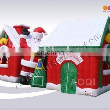 Inflatable christmas house