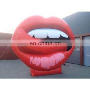 giant inflatable lips inflatable mouth for outdoor