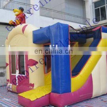 Cheap commercial inflatable bouncer combos for kids CC084