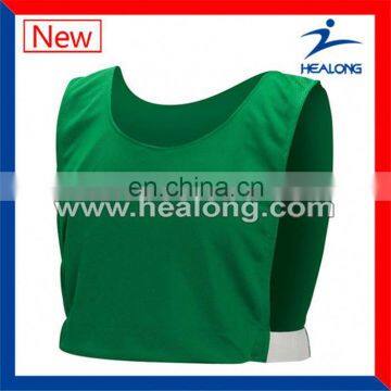 Healong Sport 3d digital sublimation print Netball Bib Sets latest