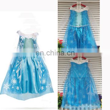 frozen princess elsa costume dress wholesale KC-0013