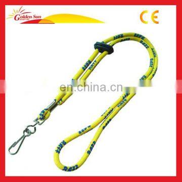 Custom Round bungee Coil Cord Lanyard