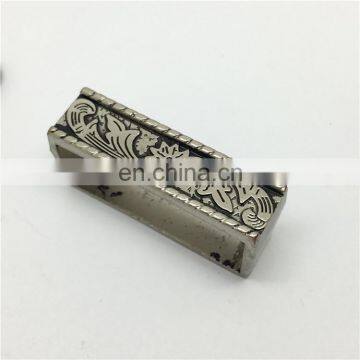 BS001 Wholesales Three Pieces Silver Color Western Cowgirl Belt Buckle Set photo-4