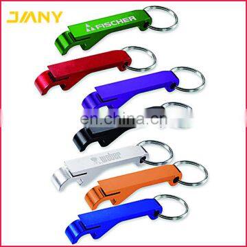 Custom Logo Key Chain Beer Can Bottle Opener / Pocket Small Bar Claw Beverage Keychain Ring photo-3