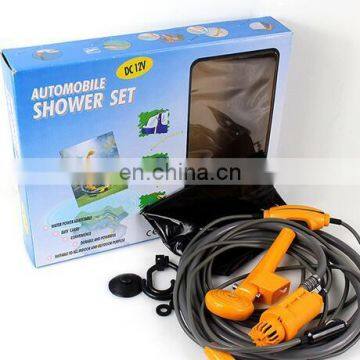 12V portable electric car shower kit automobile travel outdoor car wash kit