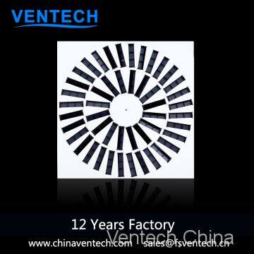 Aluminum Adjustable Blades Swirl Air Diffuser Hvac System photo-3