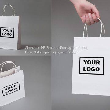 Wholesale TOP Quality Reusable Custom Logo Printing Kraft Paper Bag photo-2