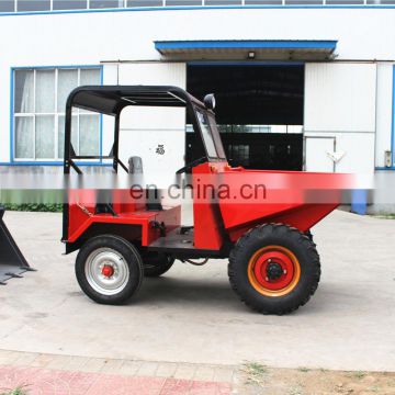 FCY10 Hydraulic articulated agriculture mini site dumper 4wheel drive