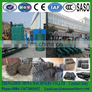 Rice Husk Small Straw Wood Sawdust Biomass Briquette Machine photo-2