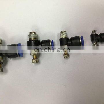 Copper Threaded Straight Joints, Tracheal Push-in Fittings, Pneumatic Components photo-4