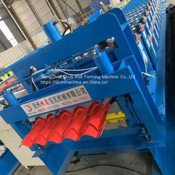 Competitive Price Roofing Tile Double Layer Roof Roll Forming Machine photo-5