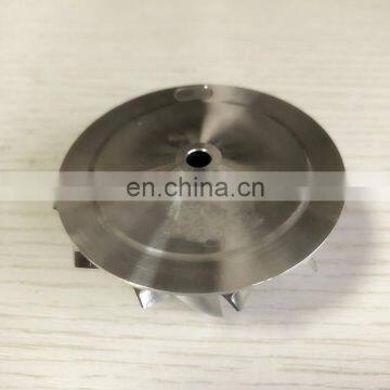 GT15-25 43,20/60,00 мм 6+6 лезвий высокопроизводительный брус / фрезеровка / алюминиевый 2618 колесо компрессора турбонаддува photo-3