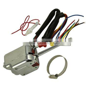New Engine Parts P021-TS-HL101 GM HL101 Chrome 12V Universal Street For FORD BUICK GM Hot Rod Turn Signal Switch photo-2
