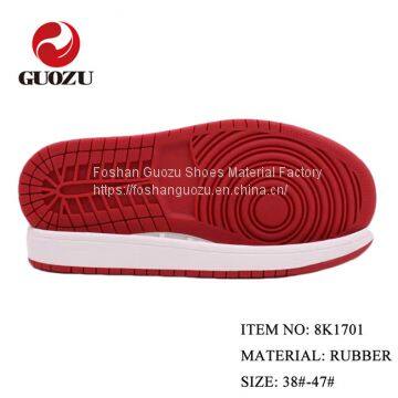 Double Colors Men Rubber Sneaker Sole