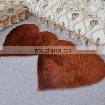 wholesale artificial sheepskin fur rug