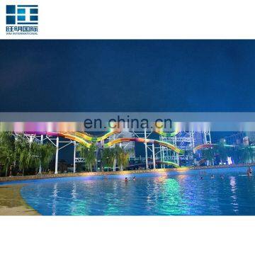 Fiberglass Water Slide Park Water Roller Coaster Water Sport Equipment