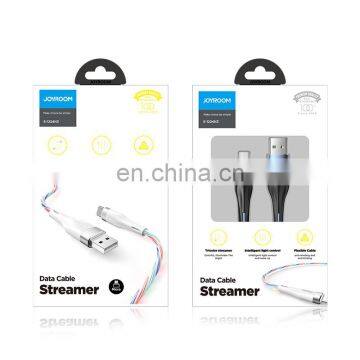 JOYROOM Braided l Led Light Usb Data Cable Fiber Optic Lighting Cable photo-4